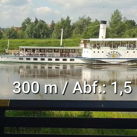Dresden-Entspannung-Natur-Trifft-2-Staedte-Am-Fluss Esterno foto